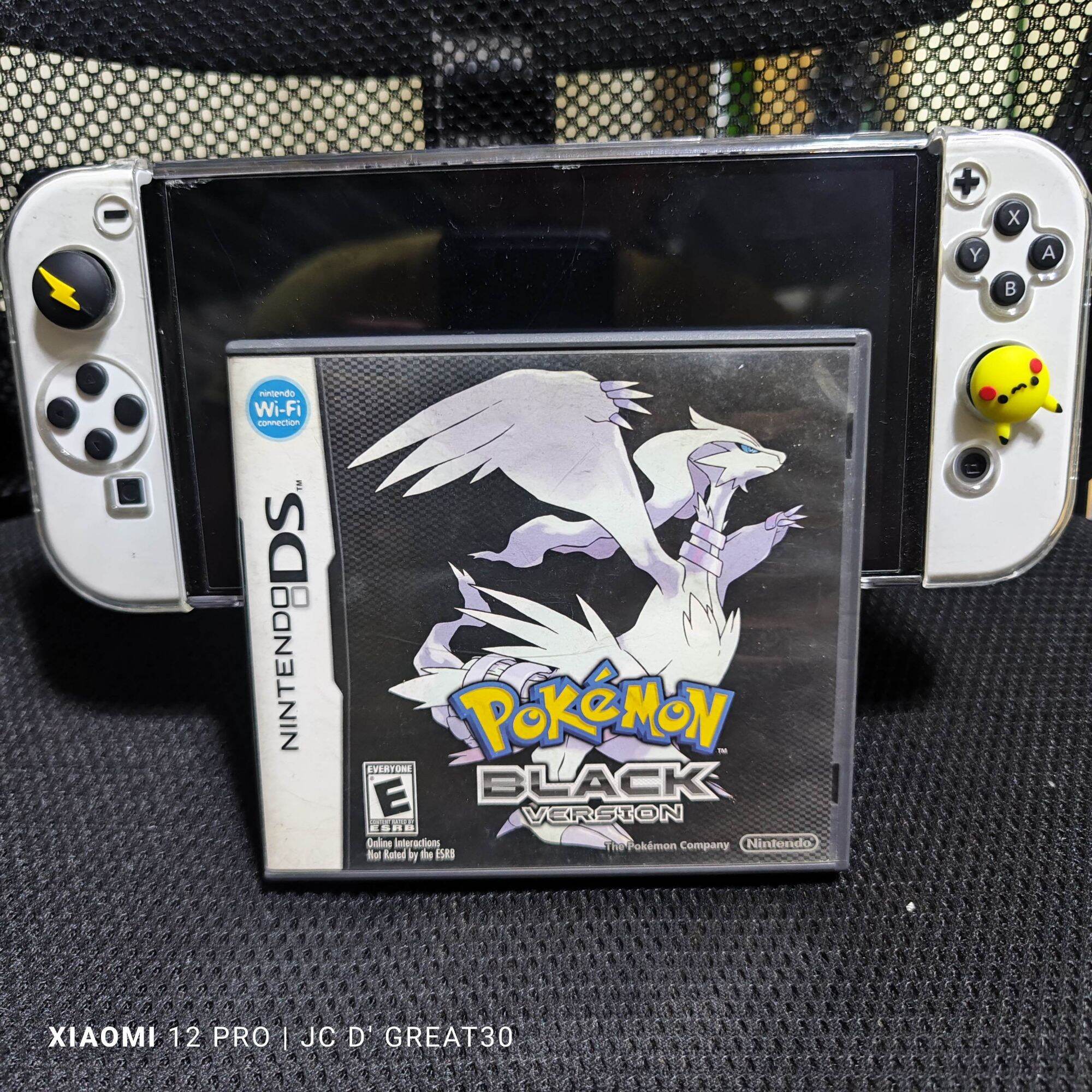 nintendo ds lite pokemon black