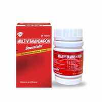 GSK Multivitamins + Iron Stresstabs - Anti-stress vitamin formula - 30 tablets - Vitamins and mineral