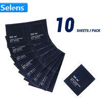 Selens 10PC/Set Selens Pre Moist Lens Cleaning Wipes for Camera Optical Glass Screen Lens
