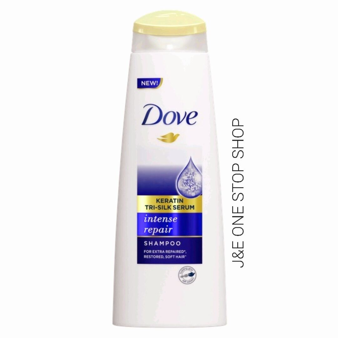 Dove Intense Repair Shampoo 340ml Keratin TriSilk Serum (100Authentic