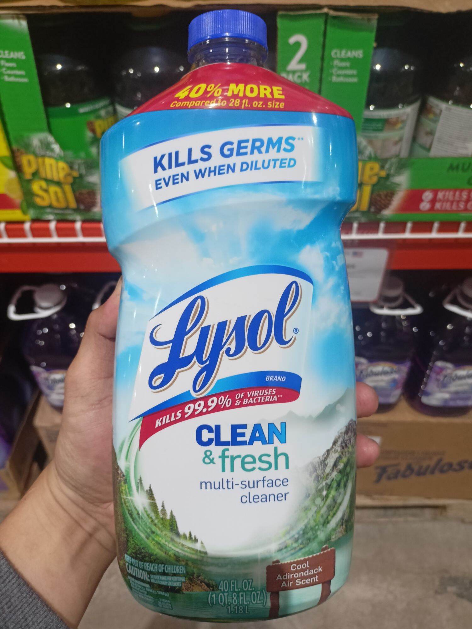 Lysol Clean & Fresh Multi Purpose Cleaner 1.18L Lazada PH