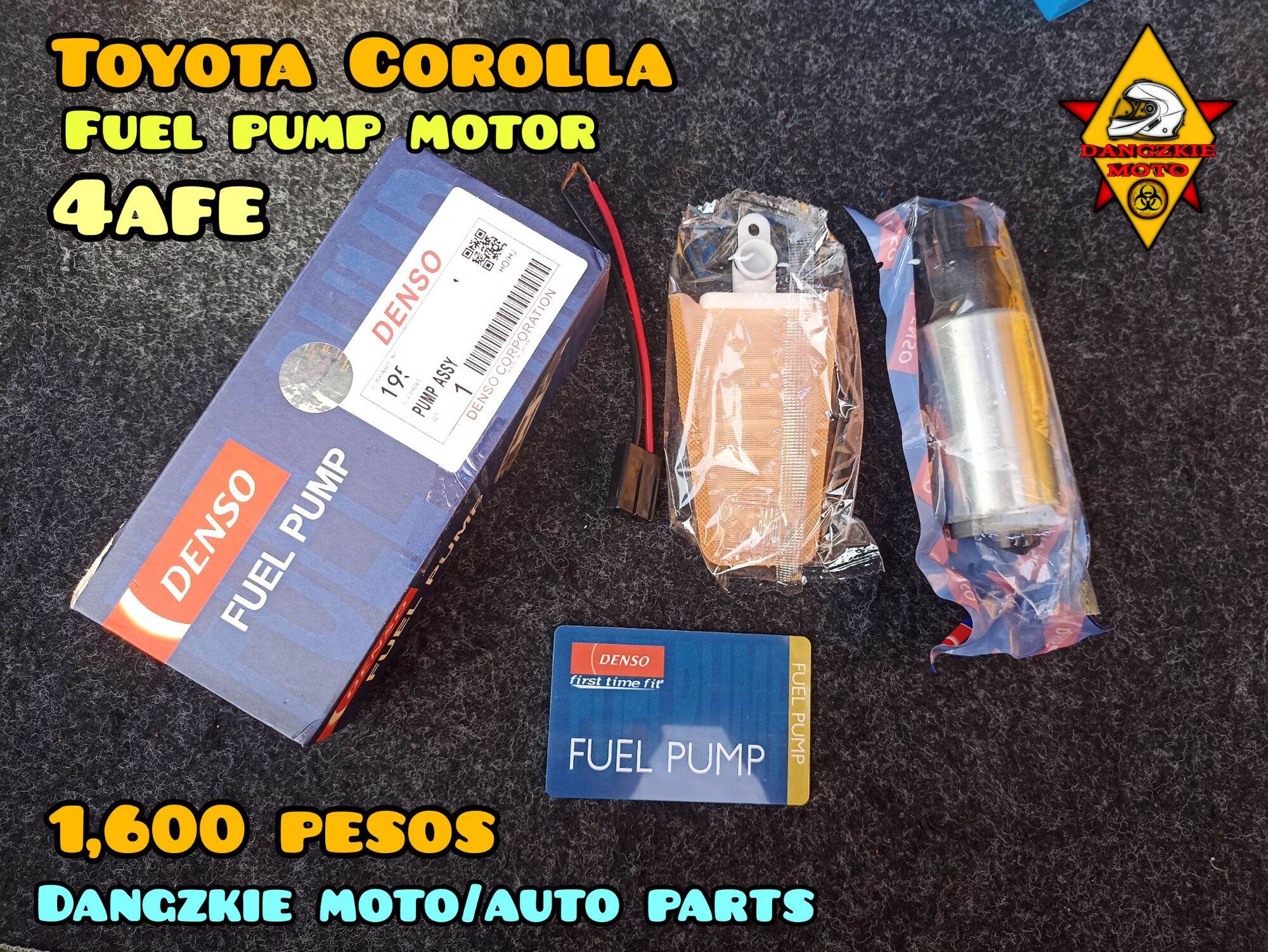 TOYOTA COROLLA FUEL PUMP MOTOR 4AFE 5AFE 7AFE BIG BODY & LOVELIFE ...