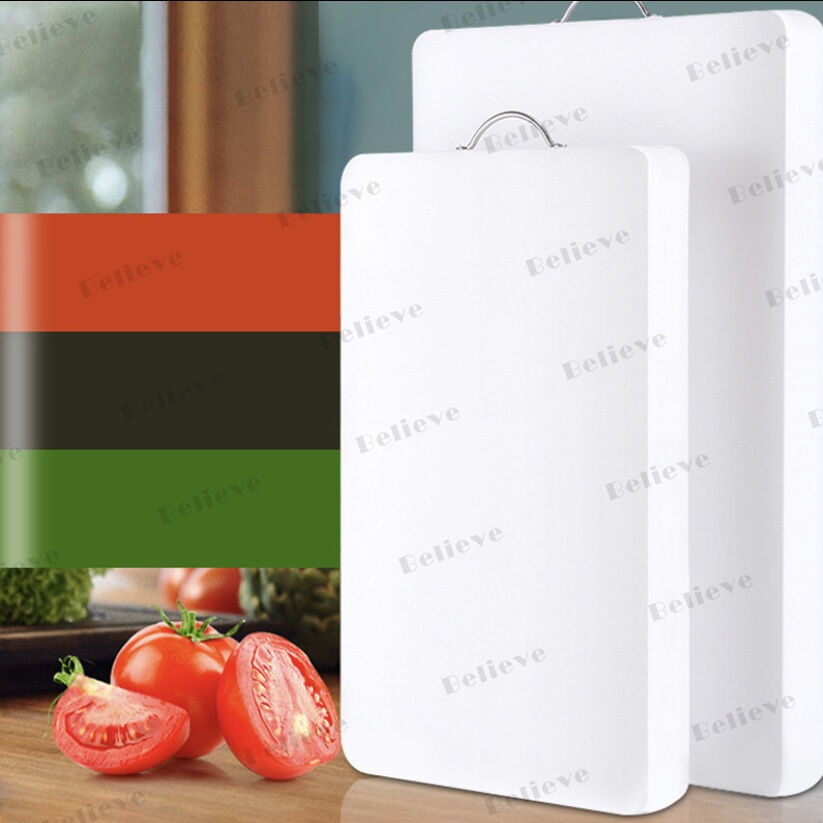 BELIEVE Thick Plastic Chopping Board for Fruits and Vegetables