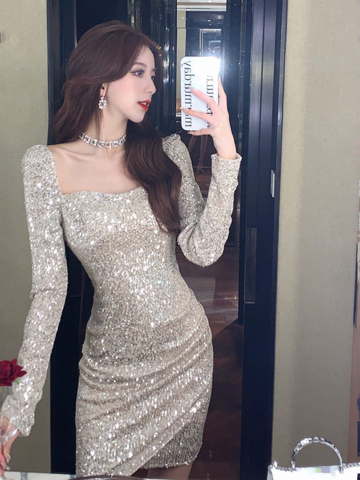 Shop Korean Glitter Dress Online with Best Discounts and Low Prices |  Lazada Philippines