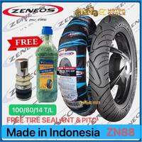 ZENEOS ZN88 MOTORCYCLE TIRE GULONG TUBELESS 70/80/14 70/90/14 80/80/14 90/80/14 100/80/14