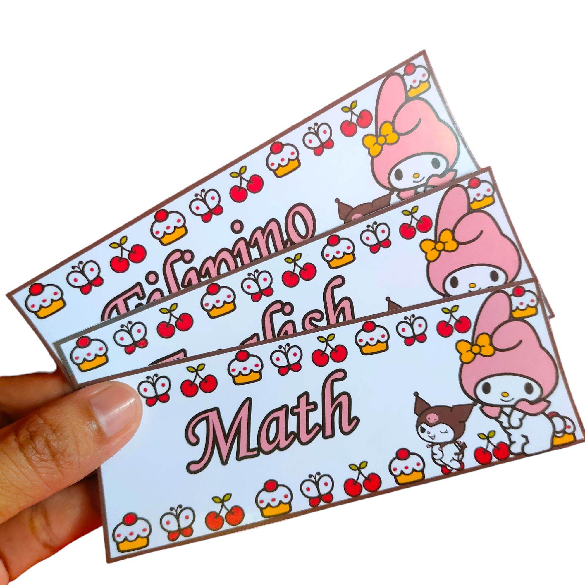 Melody Subject Sticker Label | Lazada PH
