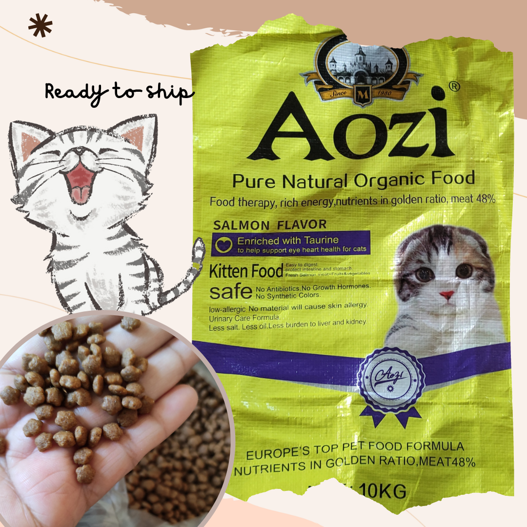 Aozi Cat Food (FOR KITTEN) 1kg Lazada PH