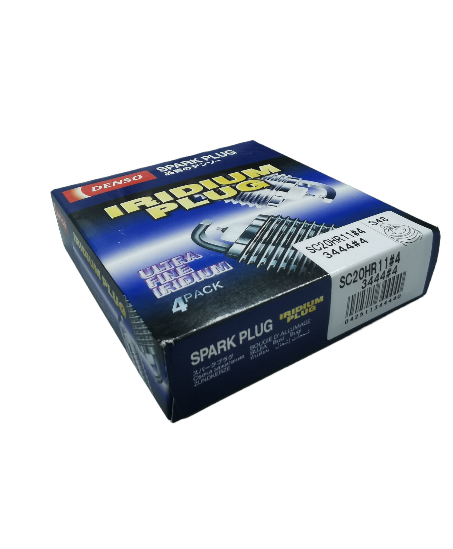 DENSO SC20HR11(4pc) Iridium Spark Plug for Toyota Corolla Altis VVTi ...
