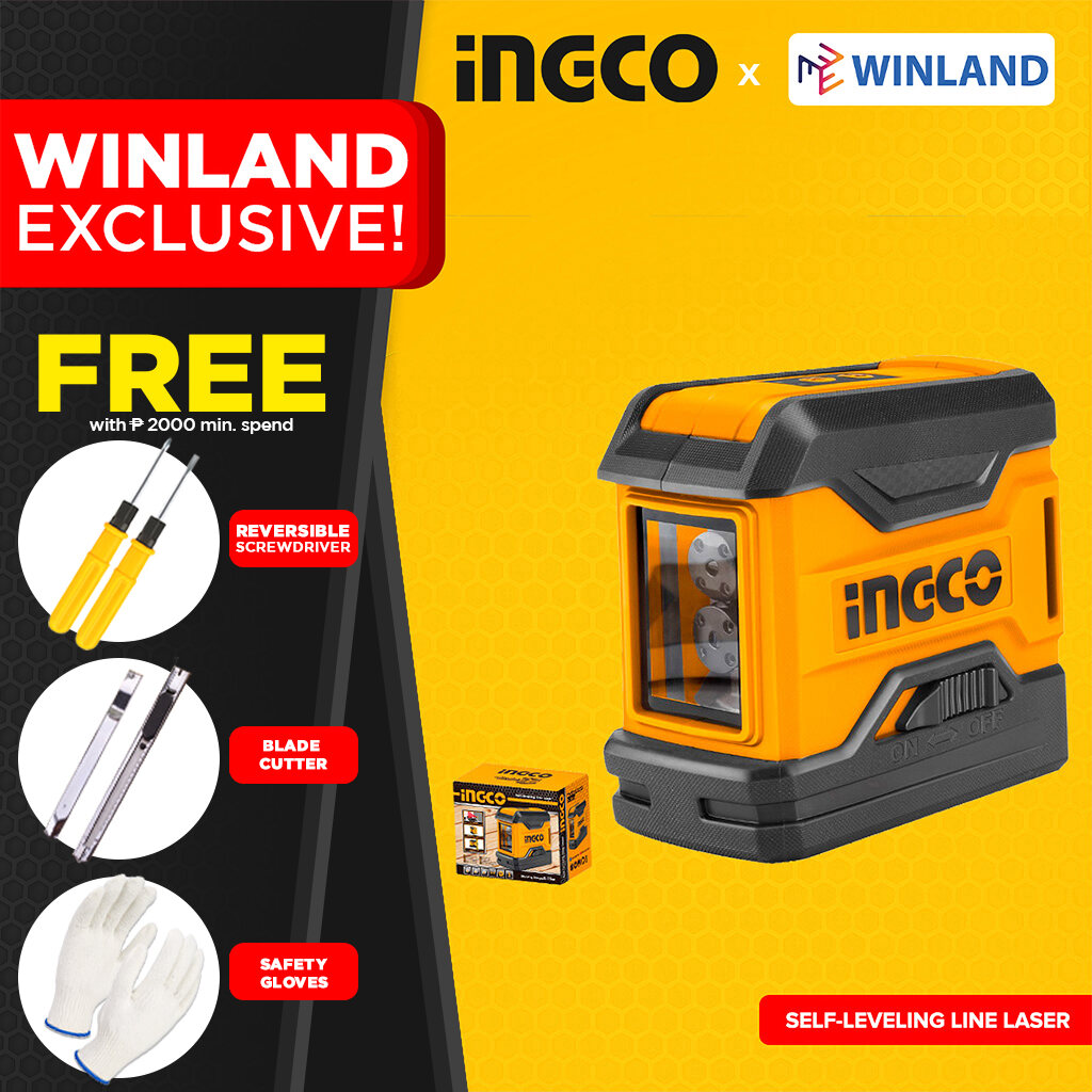 INGCO by Winland Self-Leveling Line Laser HLL156508 ING-PT