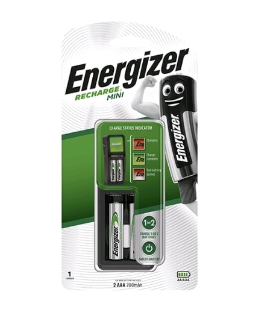 Energizer Mini Charger With 2 AAA Battery CH2P24 | Lazada PH