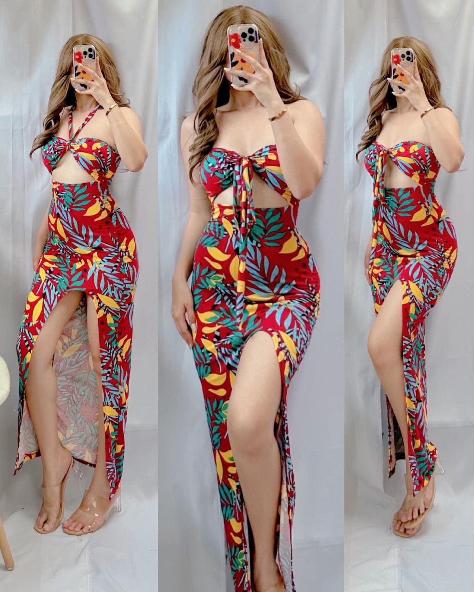 Sexy hawaiian hot sale dress