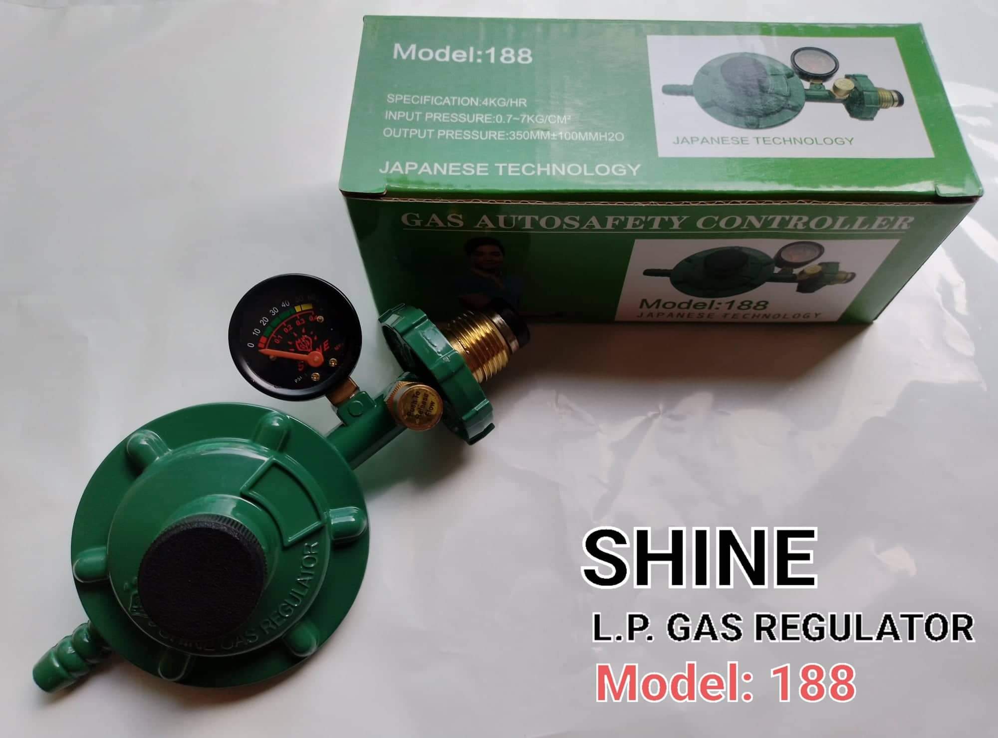 SHINE-188 L.P.Gas Regulator with Autosafety Controller