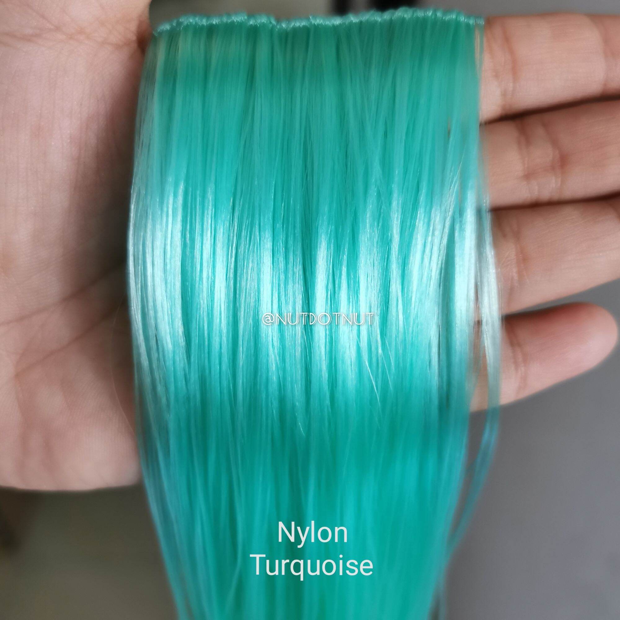 OCEAN Turquoise Teal Blue KIWI Nylon Mini Braids Doll Hair for Custom  Reroots -  Canada