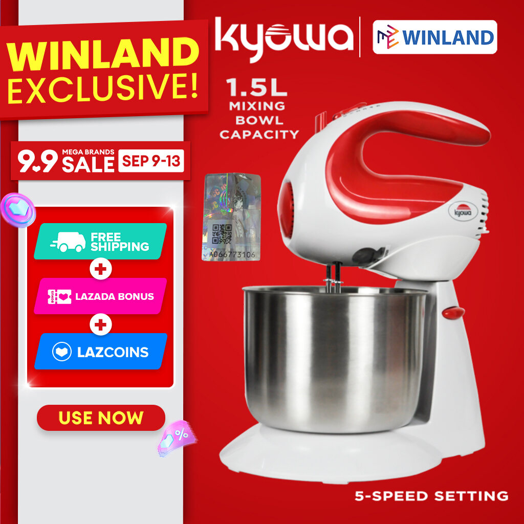 Kyowa 5-Speed 1.5L Stand Mixer with Turbo Control KW-4503