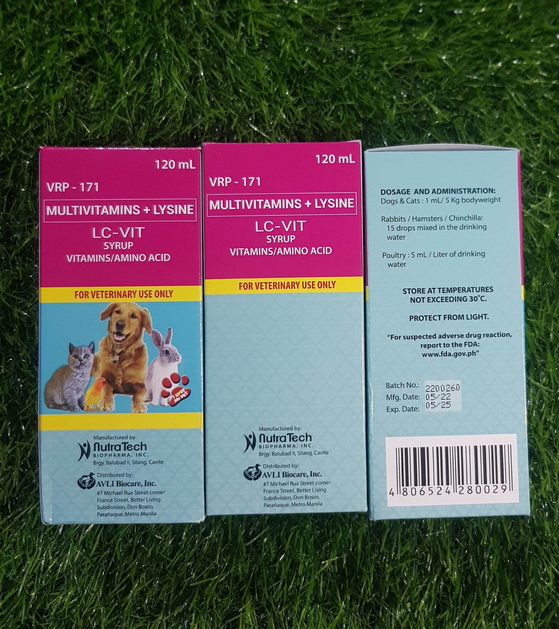 LC VIT Multivitamins Syrup Lysine (120ml) Lazada PH