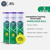 Slazenger | Wimbledon Official Professional Tennis Balls 3/4 Count