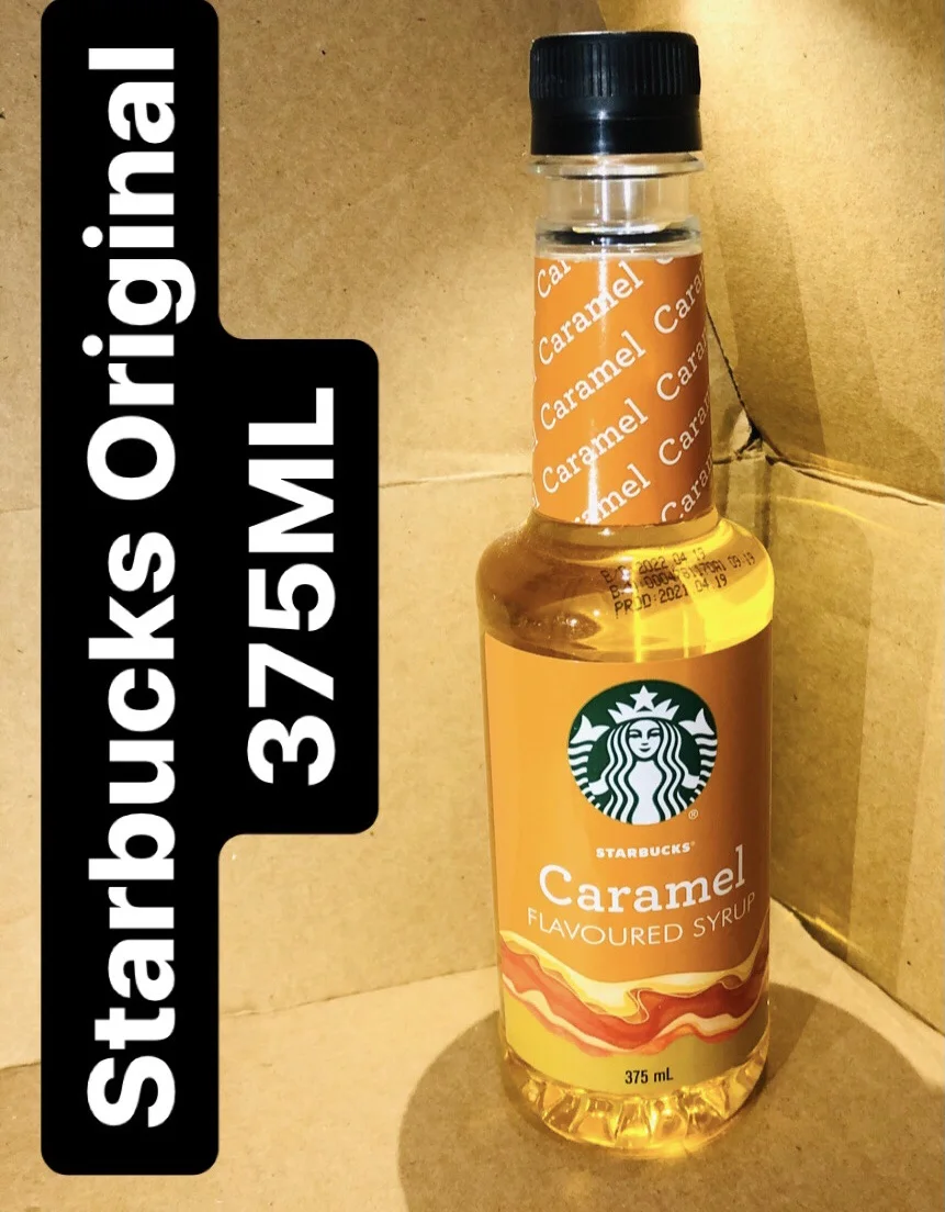 Starbucks Original Flavoured Syrup Caramel 375ML