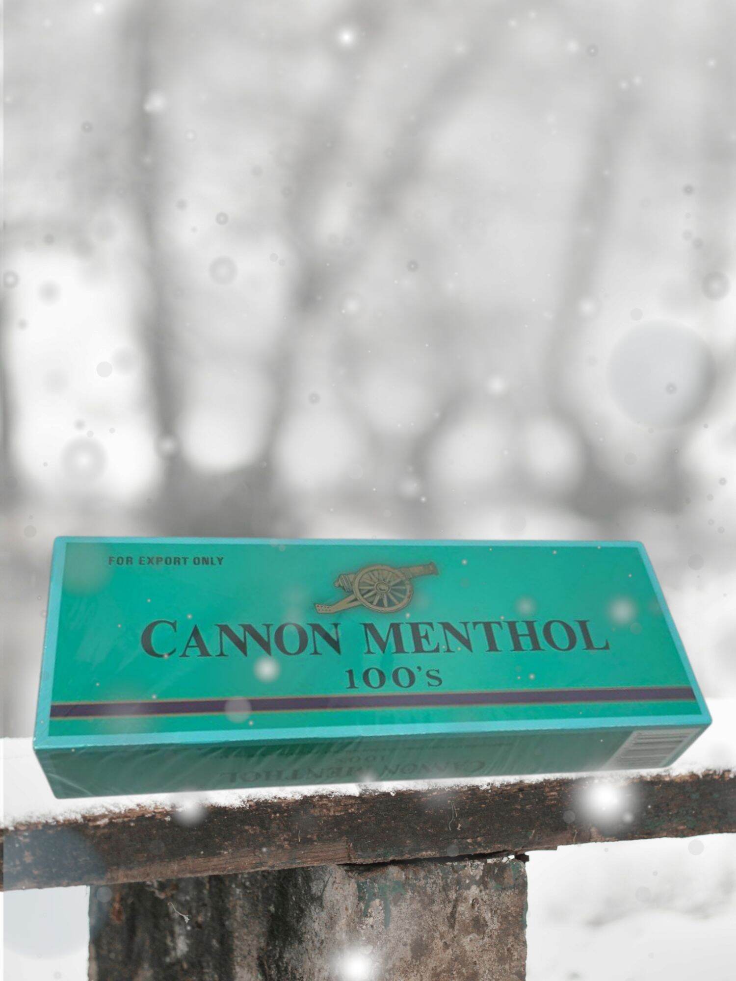 Cannon Menthol 100s 20 Filter Cigarettes Fresh Mint Cigarettes Softpack  Cigarette Carton White Box Packaging - Lazada