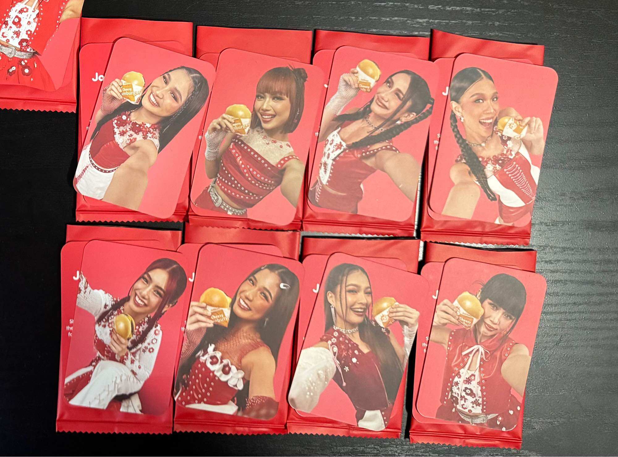 Jollibee X BINI JolliBINI OFFICIAL Photocards