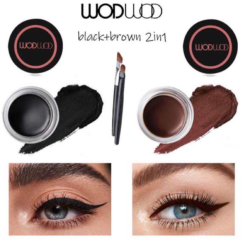 waterproof eyebrow gel 2 in 1