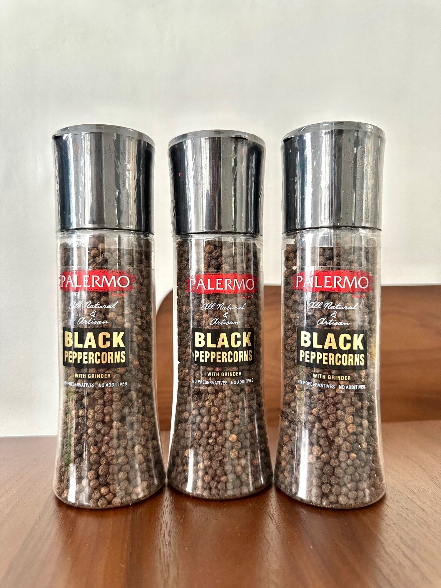 Palermo Black Peppercorn Grinder