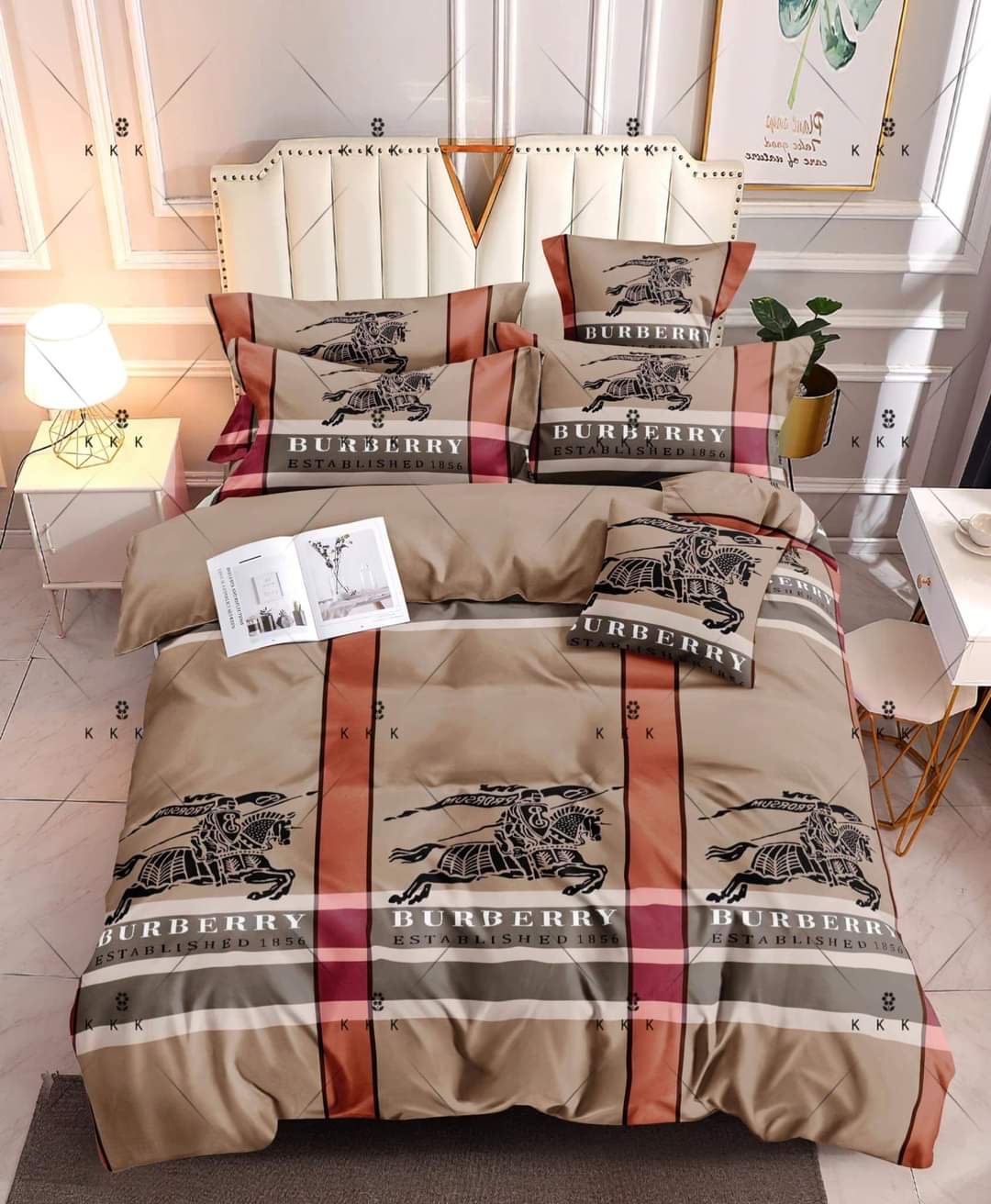 Shop Burberry Bed Sheet online 