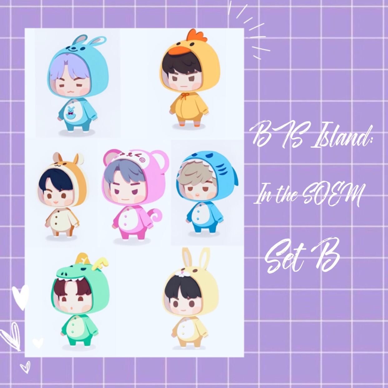 BTS Island: In the Seom Sticker Pack (Die-cut) | Lazada PH