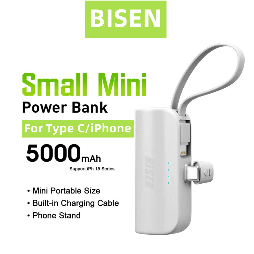 BISEN BP502 Mini PowerBank for Samsung and Other Devices