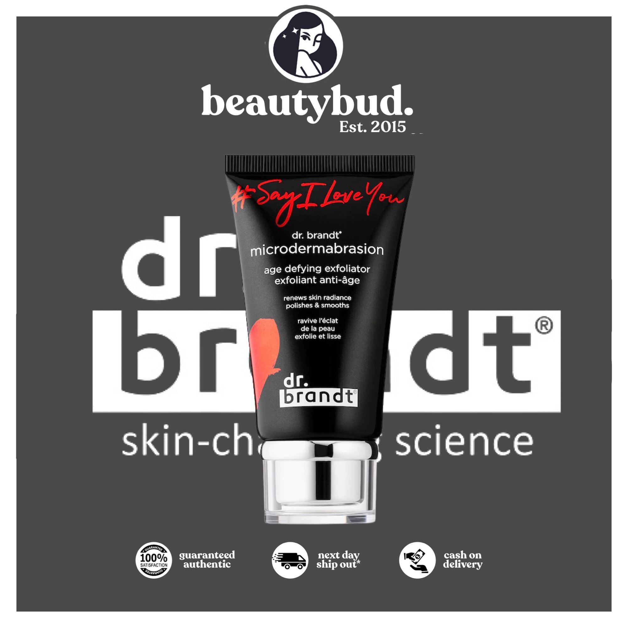 Dr. Brandt Skincare microdermabrasion age defying exfoliator Lazada PH