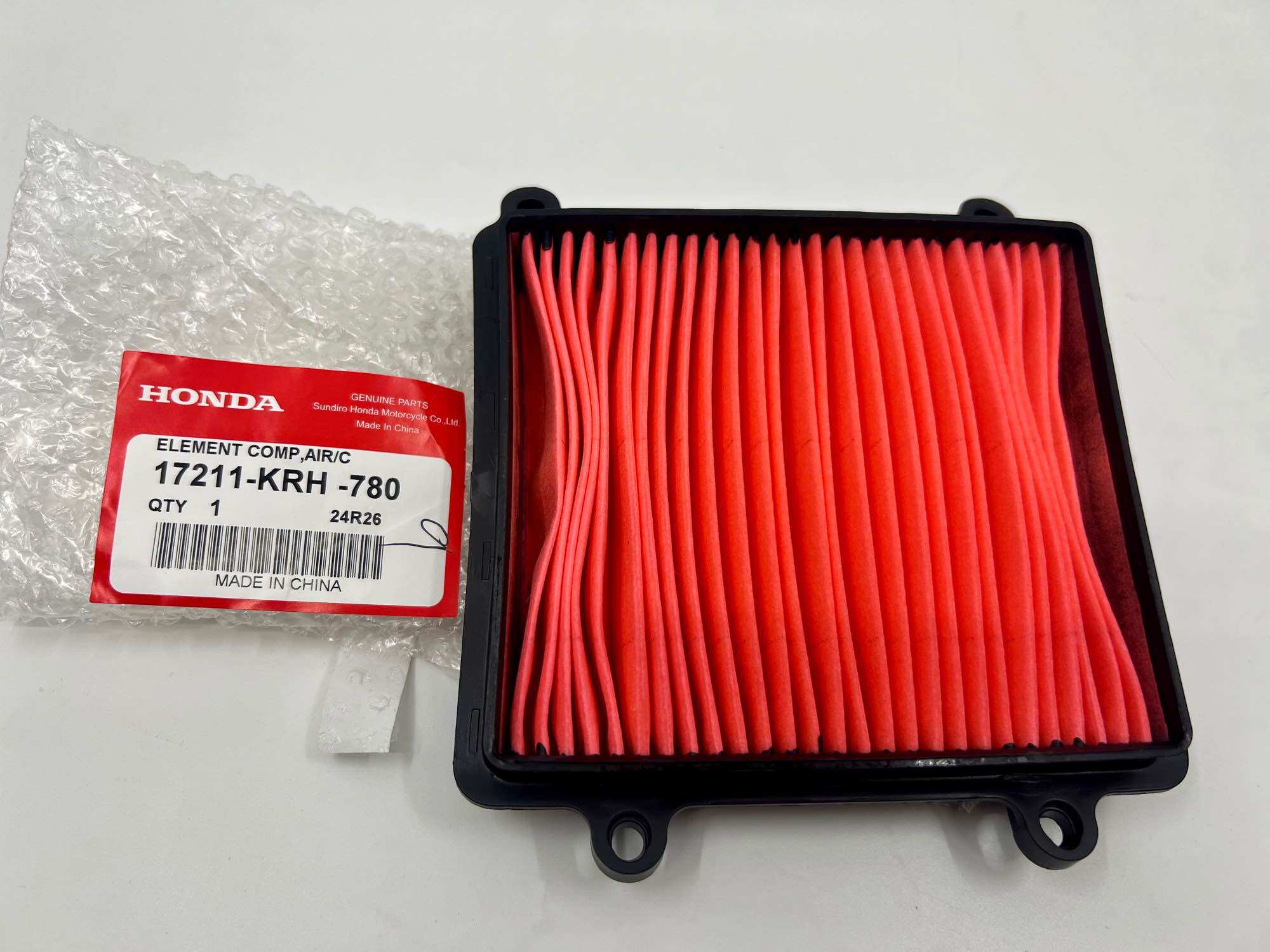 New OEM Honda 17211-896-000 Air Filter Element NOS - In Stock