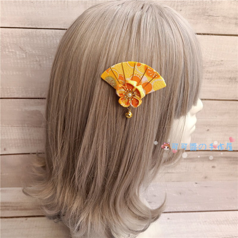 Japanese Style Young Adult Kimono Cherry Blossom Hair Accessories
