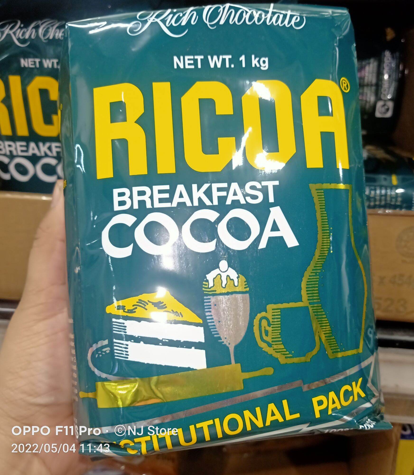 RICOA BREAKFAST COCOA POWDER 1Kg. Lazada PH