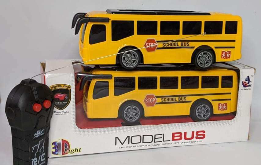 REMOTE CONTROL SCHOOL BUS TOY | Lazada PH