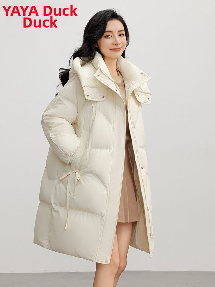 Korean Style Petite Thick Hooded Women Down Coat Presyo  8,405 Piso*Libreng Shipping