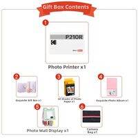Kodak | Mini 2 Retro Portable Bluetooth Photo Printer 4PASS Thermal Dye Sublimation Film for Smartphone Wireless Printing Pocket Size Gift for Friends and Loved Ones