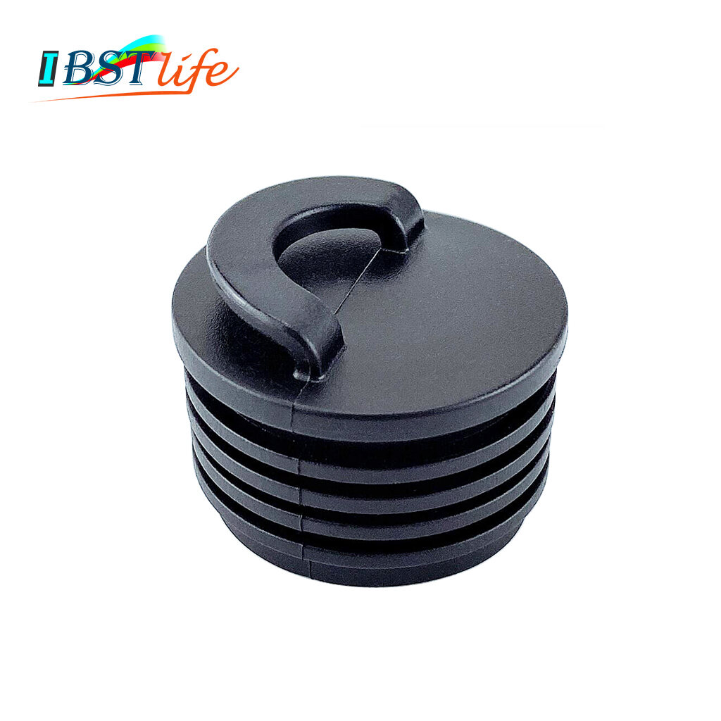 Universal 40mm Black Rubber Drain Holes Plugs Scupper Stopper Bungs
