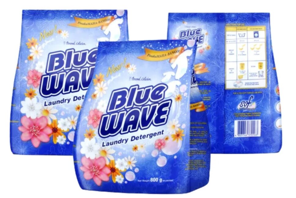 Blue Wave Laundry Detergent Powder 800g