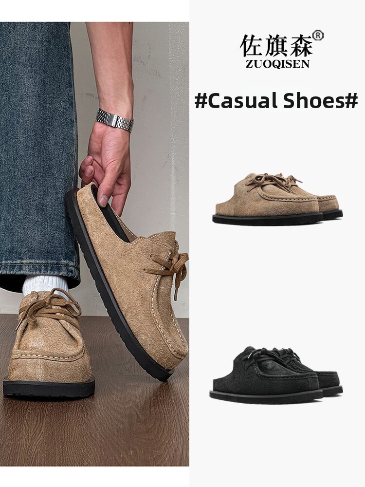 Leather Slip-on Loafers Presyo 2,896 Piso*Libreng Shipping