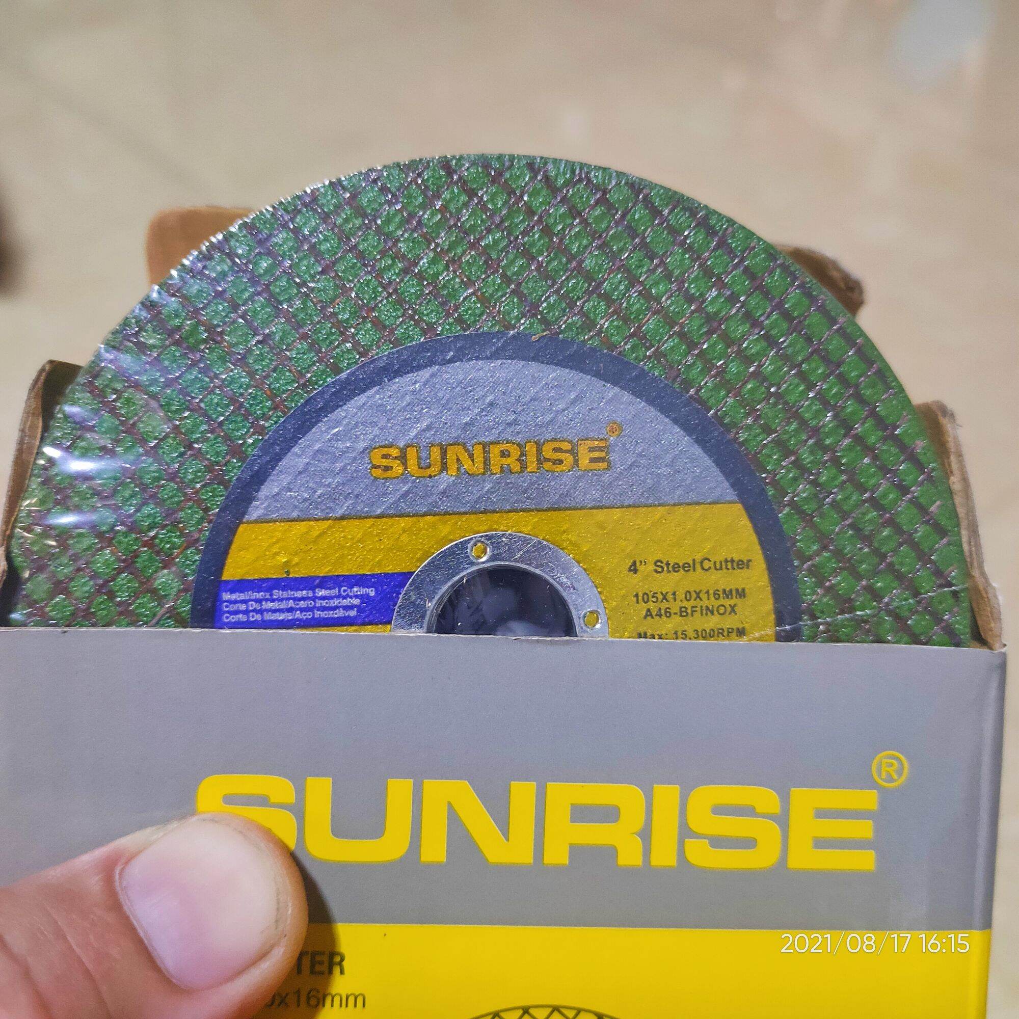 SUNRISE CUTTING DISC 4"(25PCS) CUTTING DISC FOR STEEL METAL STAINLESS