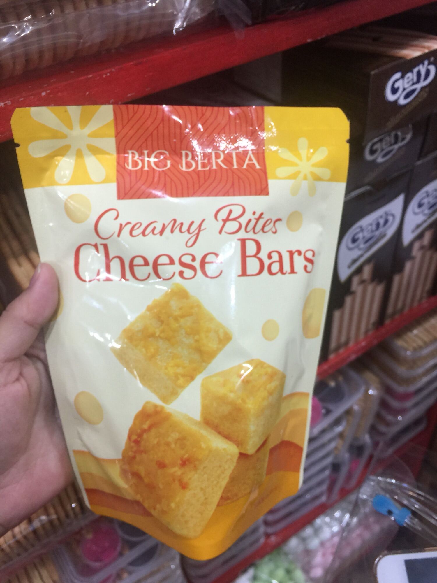 Big Berta Creamy Bites Brownies & Cheese Bars 180g 1x Lazada PH