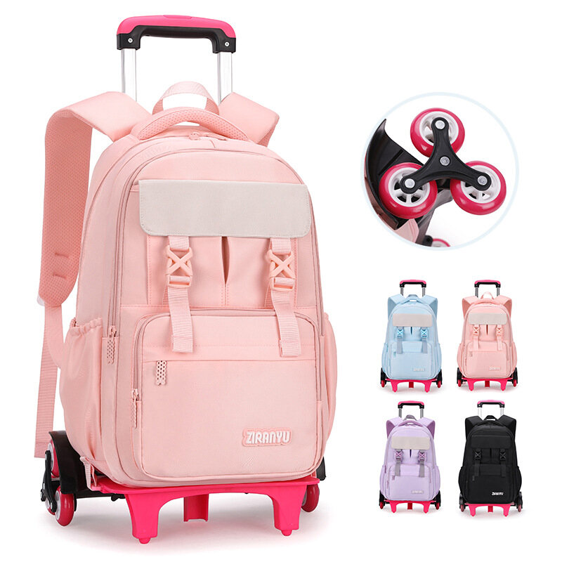 Lazada trolley hot sale school bag