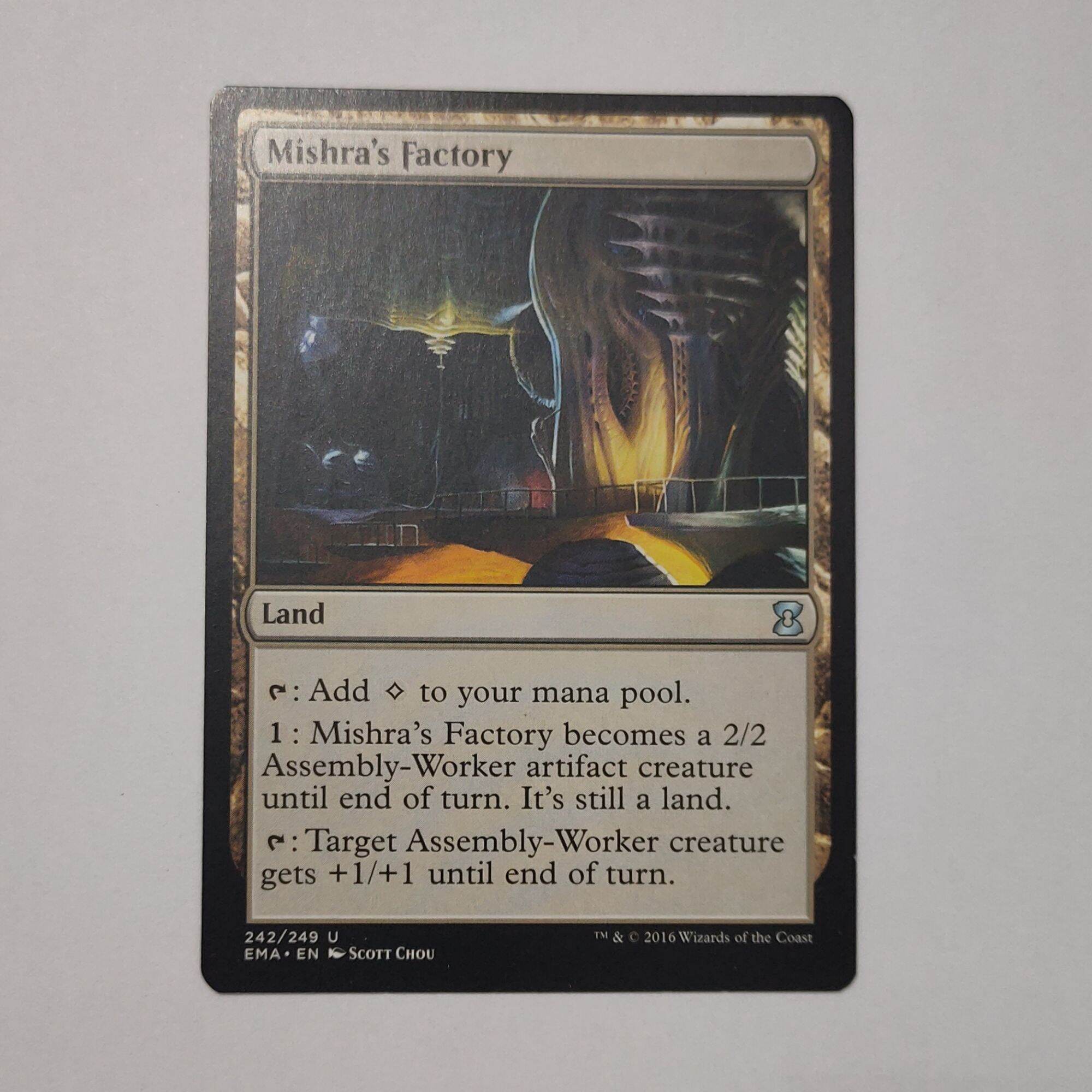 MTG Card MISHRA'S FACTORY Magic the Gathering Trading Card Game Land ...