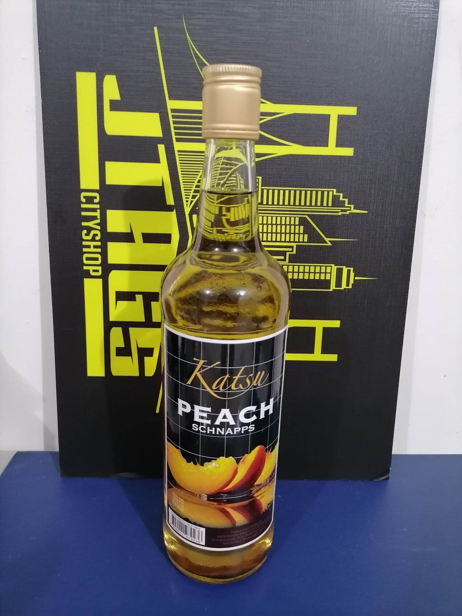 Katsu Peach Schnapps 750ml Lazada PH