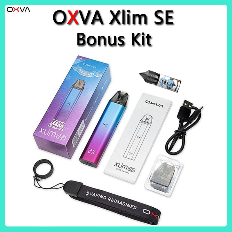 Vapesmoke Full Set Original Oxva Xlim Se Bonus Kit - Legit Vape Set ...