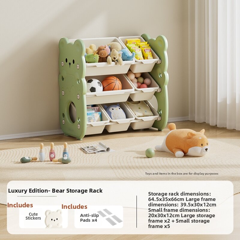 XIONGBEIXI | Organizing Toy Storage Rack Multi-level
