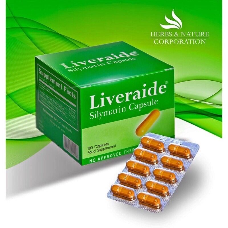 LIVERAIDE SILYMARIN (100 CAPSULES) Lazada PH