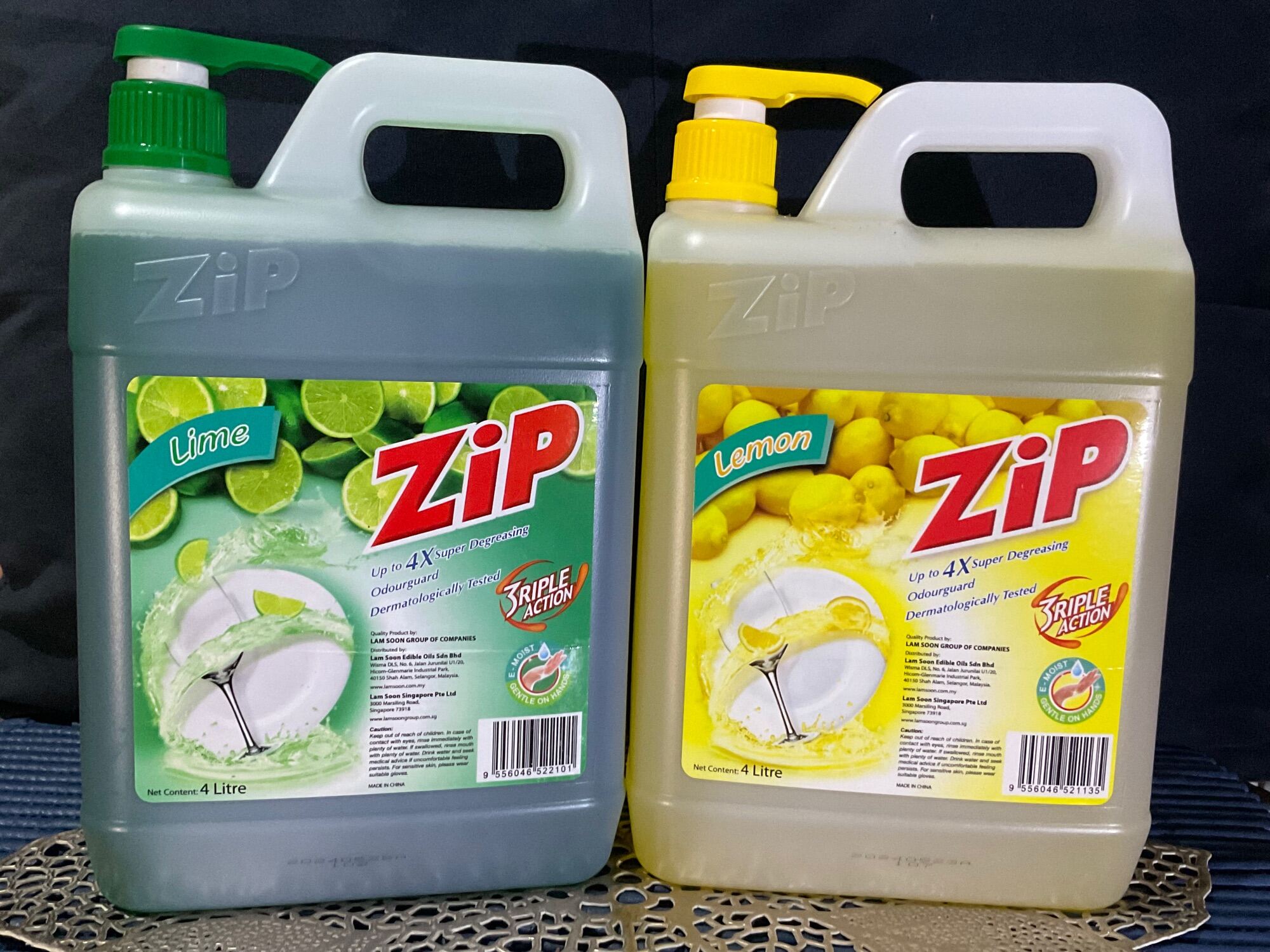 ZIP Dishwashing Liquid 4 Litre Lazada PH