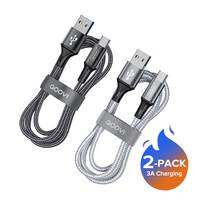 QOOVI 3.1A USB Type C Cable Fast Charging For Xiaomi Mi12 11 Samsung Huawei Mobile Phone Charger Quick Charge Wire Cord