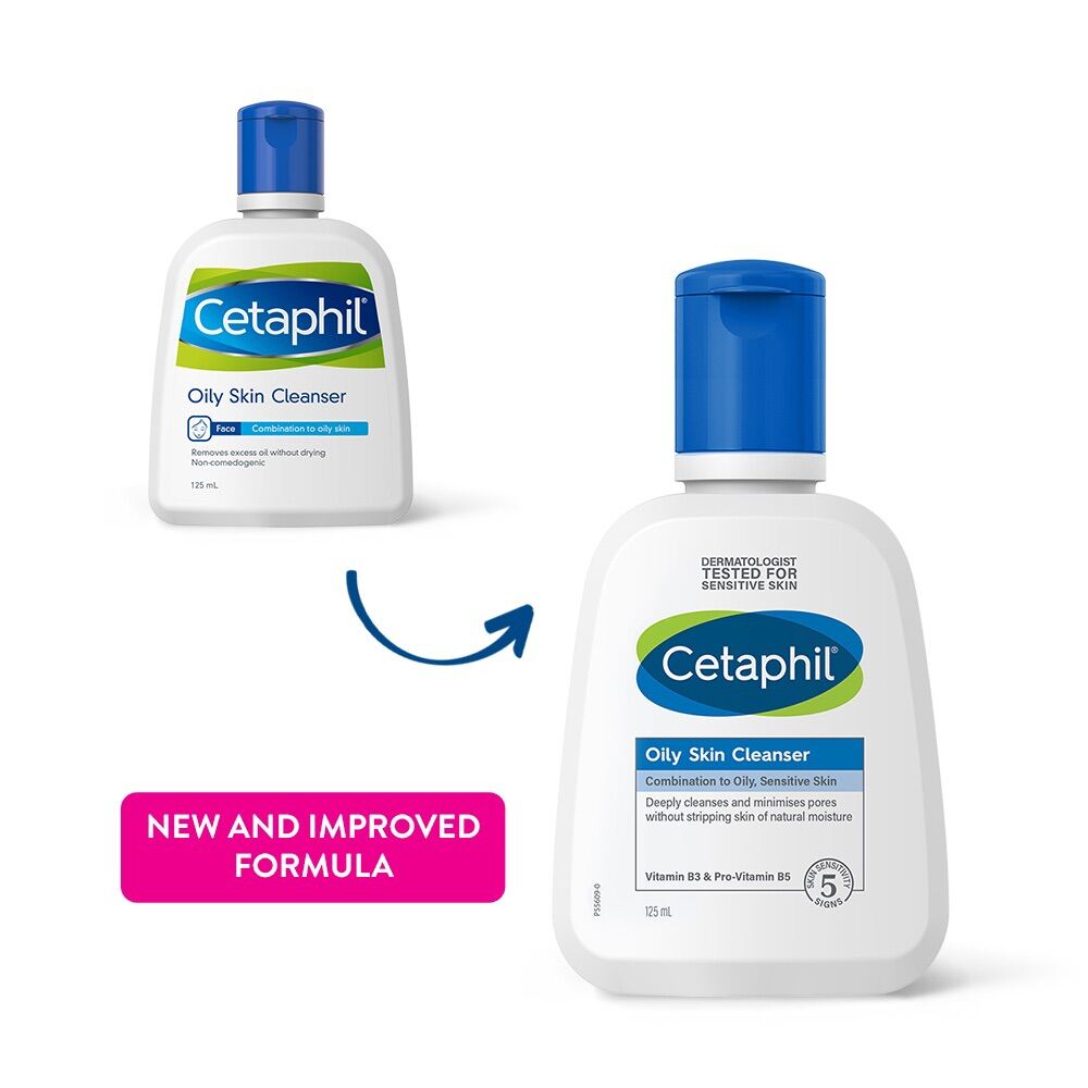 Authentic Cetaphil Oily Skin Cleanser 125ml