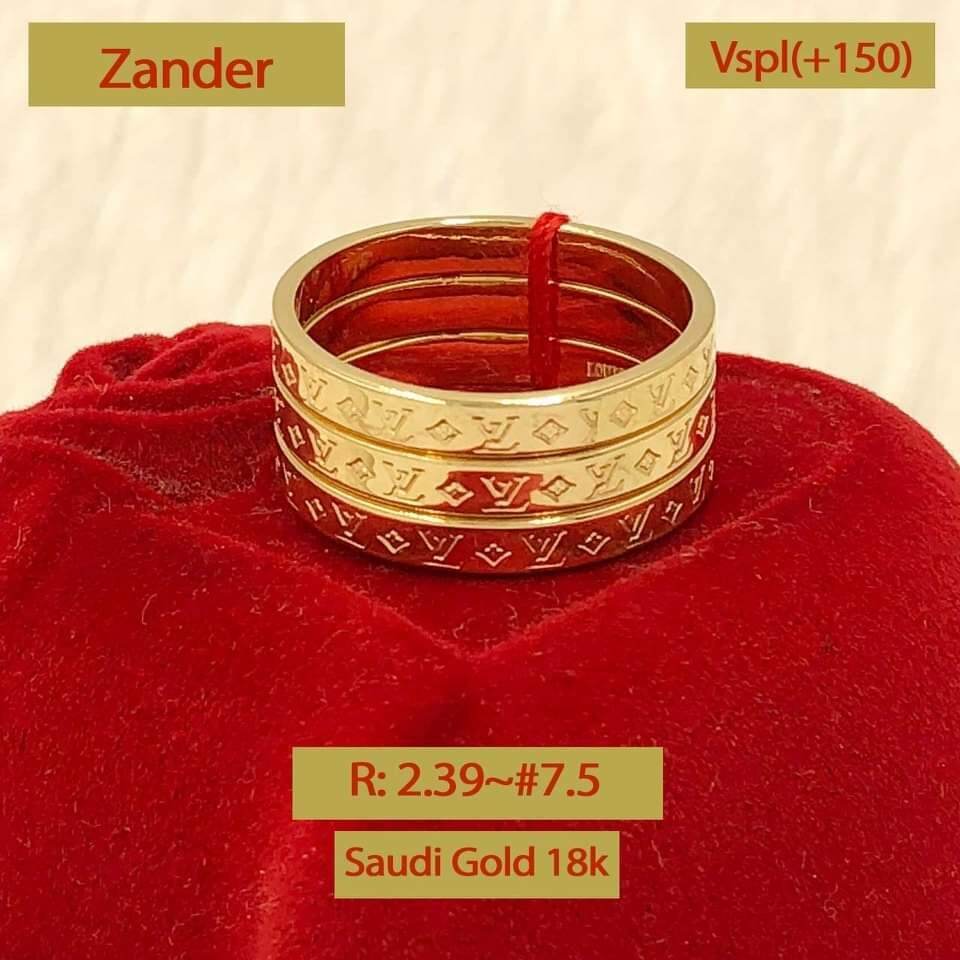 Ring 18k saudi gold pawnable | Lazada PH